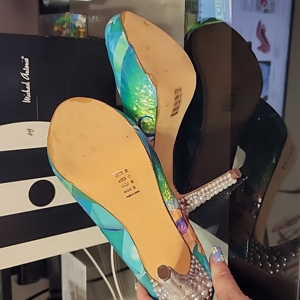 Custom womens little mermaid heels - Picture 6 of 8